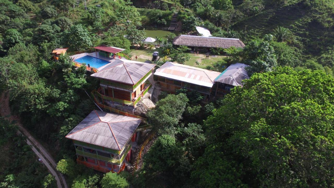 Вилла Cabanas Ecoturisticas Y Club Gaira Tayrona Санта-Марта Экстерьер фото