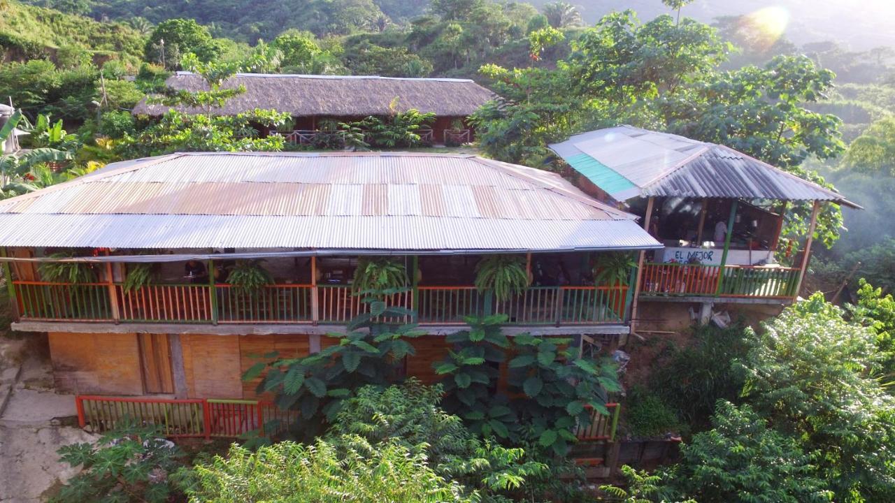 Вилла Cabanas Ecoturisticas Y Club Gaira Tayrona Санта-Марта Экстерьер фото