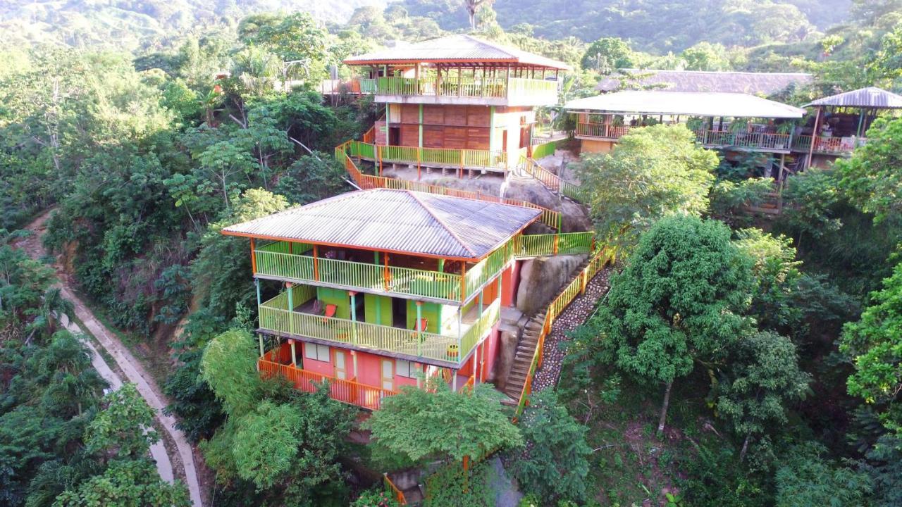 Вилла Cabanas Ecoturisticas Y Club Gaira Tayrona Санта-Марта Экстерьер фото